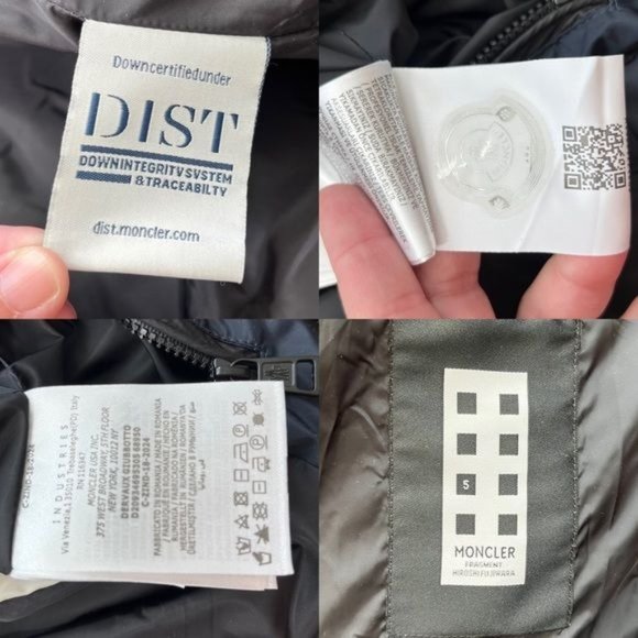 MONCLER GENIUS 5 Moncler Craig Red White & Blue Down Plunger Jacket - Picture 12 of 14